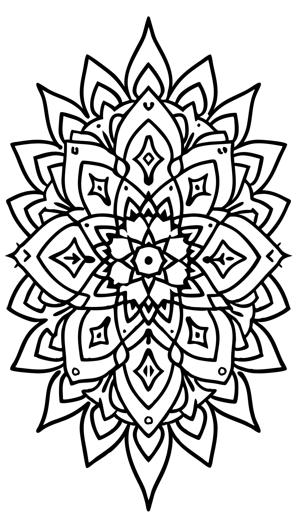 printable abstract coloring pages